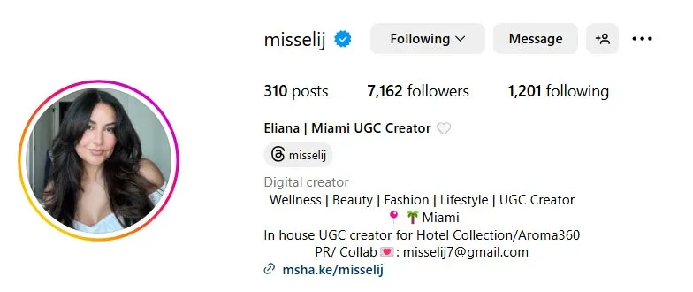 Best UGC Content Creator in Miami