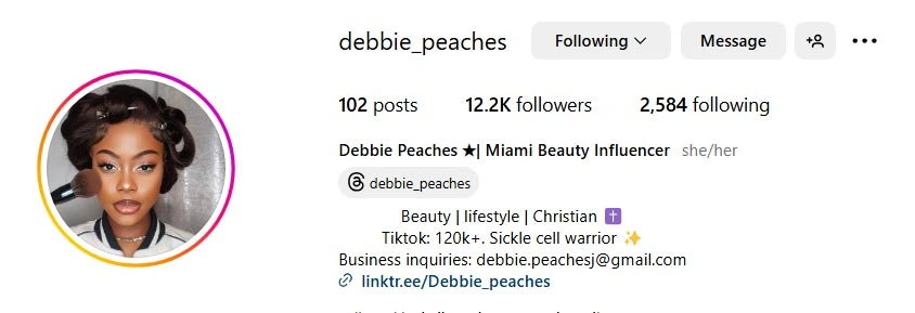 Black Miami Beauty Influencers