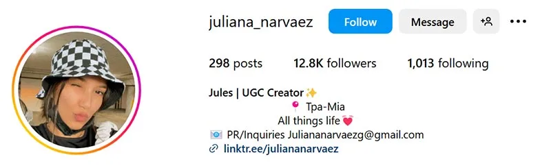 Micro UGC Creator in Miami