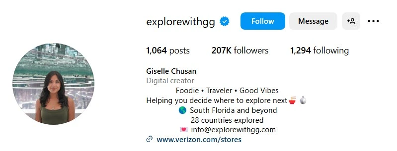famous biggest miami food influencers blogger female